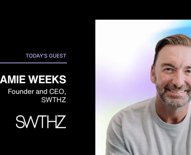 Unscripted podcast banner featuring Jamie Weeks of SWTHZ